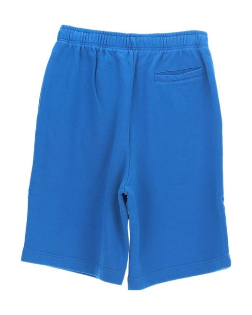 Ambush Blue Logo Embroidered Shorts for men