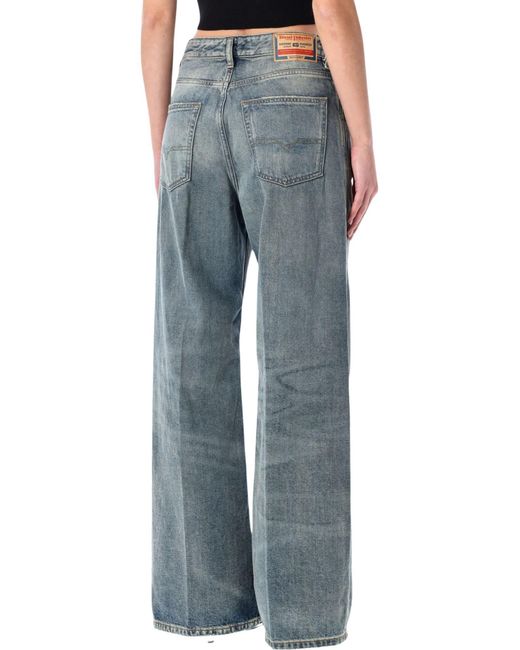 DIESEL Blue 1996 D-Sire Relaxed Jeans