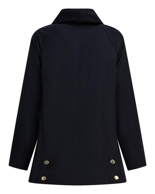 Barbour Blue Beadnell Waxed Jacket