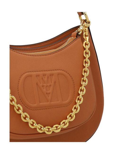 MCM Brown Medium Travia' Shoulder Bag