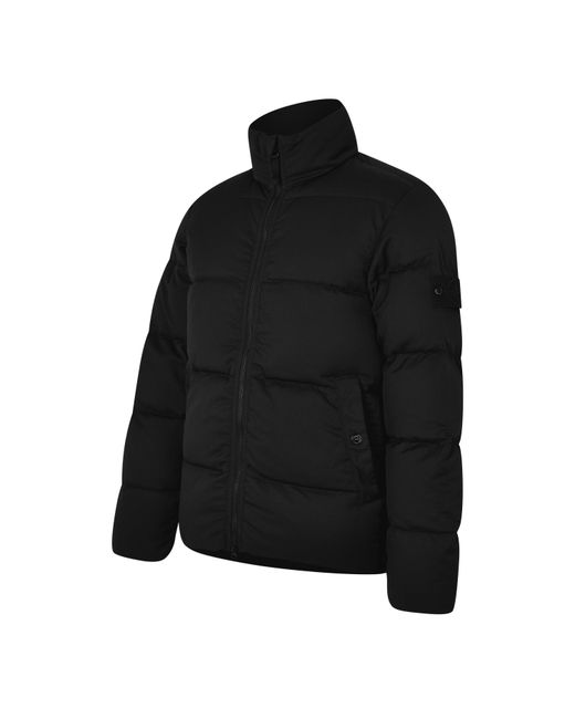 Stone Island Black Ghost Down Puffer Jacket for men