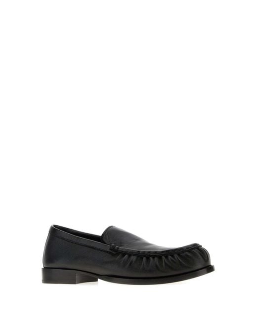 Dries Van Noten Brown Round-Toe Loafers
