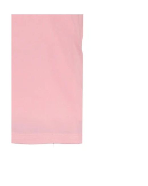 Paul & Shark Pink Logo Patch T-Shirt for men