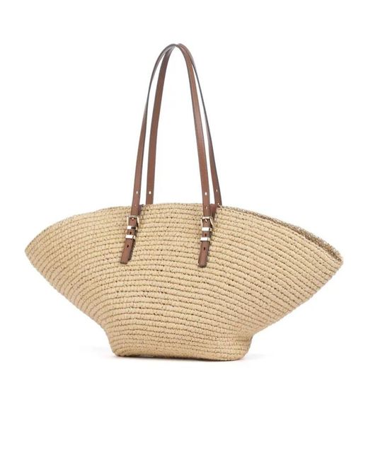 MICHAEL Michael Kors Natural Double Handle Shoulder Bag
