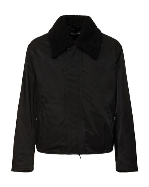 Our Legacy Black Cotton Blend Jacket for men