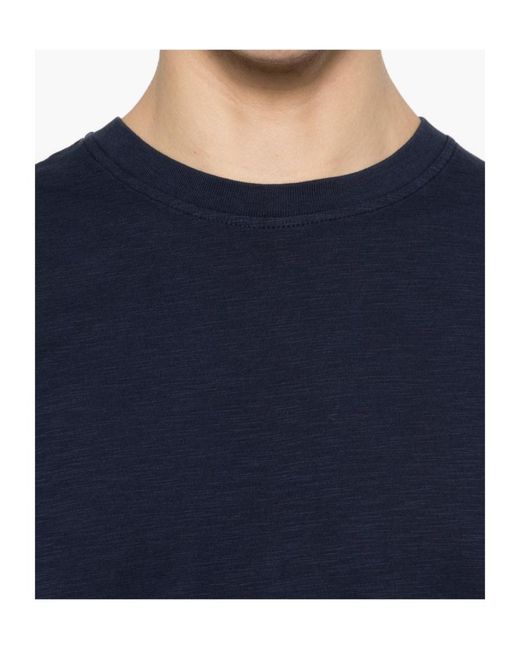 Dondup Blue Crew Neck T-Shirt for men