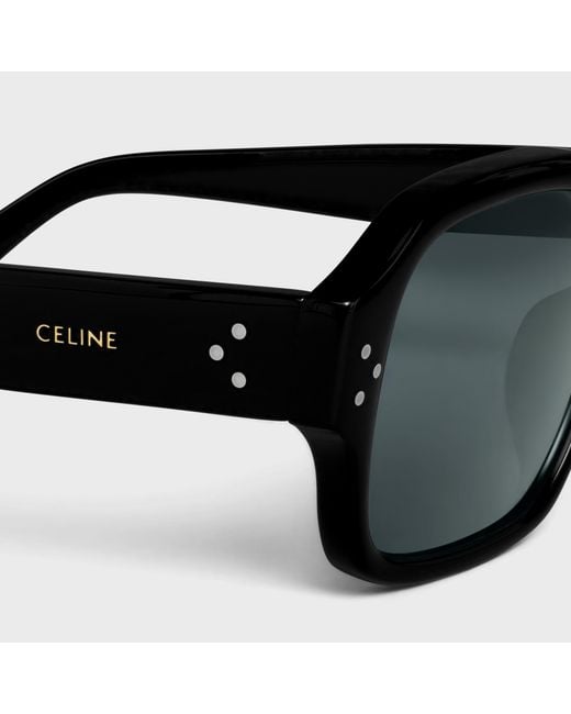 Céline Black Frame 49 Sunglasses for men