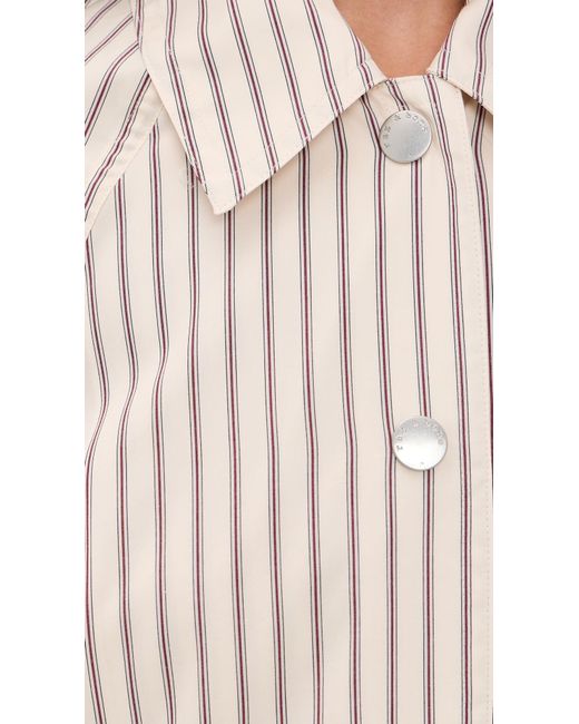 Rag & Bone Natural Long-Sleeved Striped Shirt