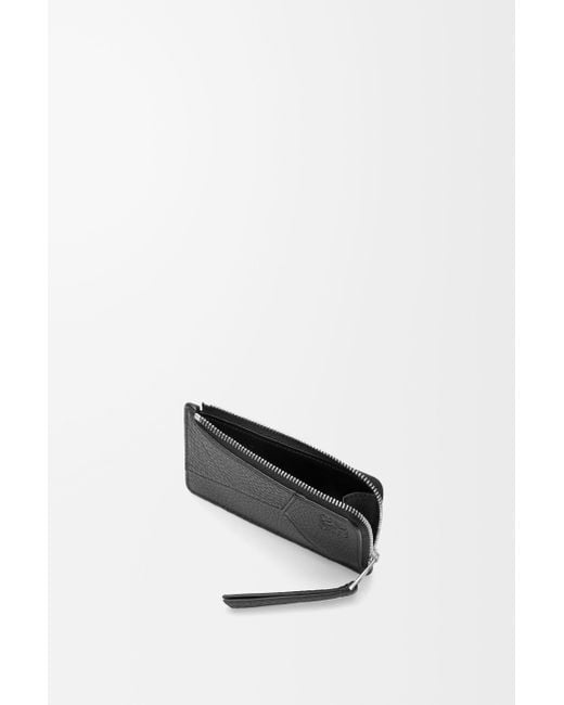 Loewe Black Puzzle Puzzle Coin Cardholder for men