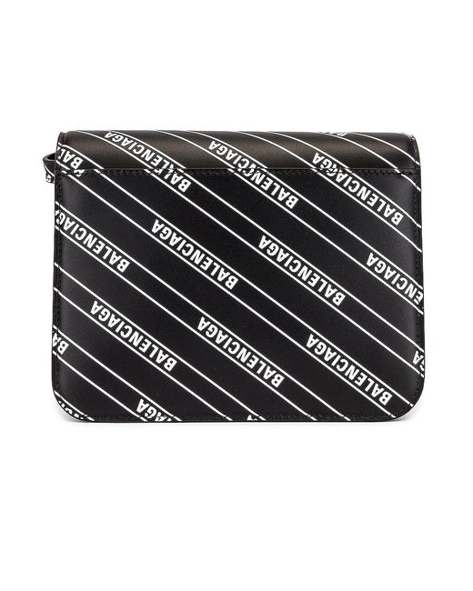 Balenciaga Black Logo Shoulder Bag