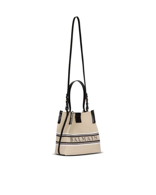 Balmain Natural Release Bucket Bag