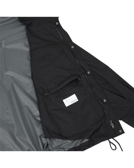 Nanamica Black Packable Field Jacket for men