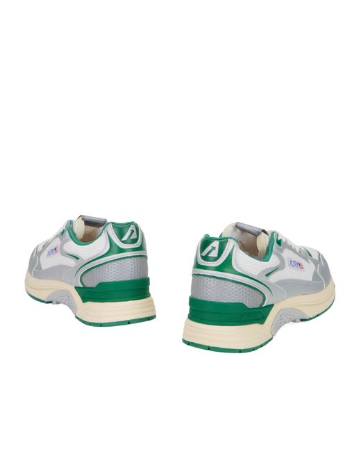 Autry Green Hyperway Mesh Low-Top Sneakers for men