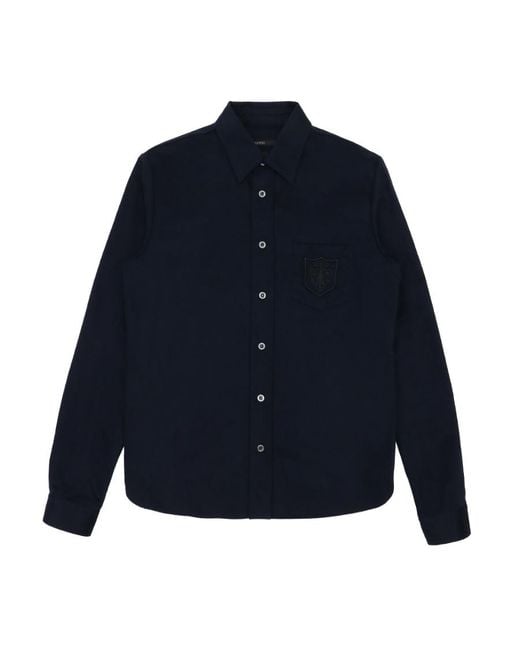 Gucci Blue Button-Down Shirt for men