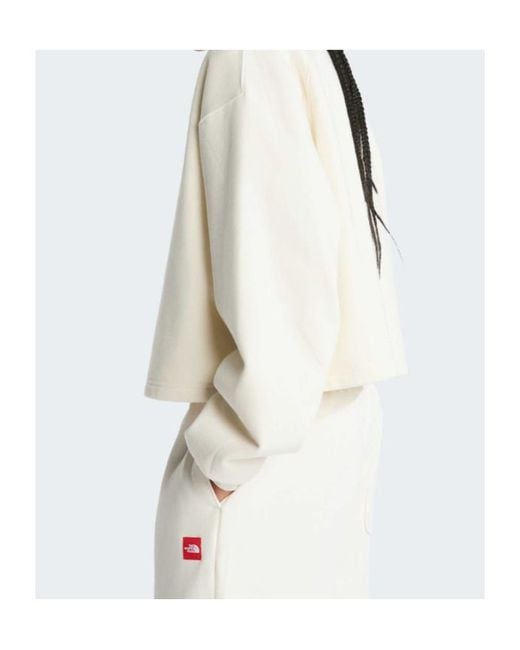 The North Face White Box Sweatshirt