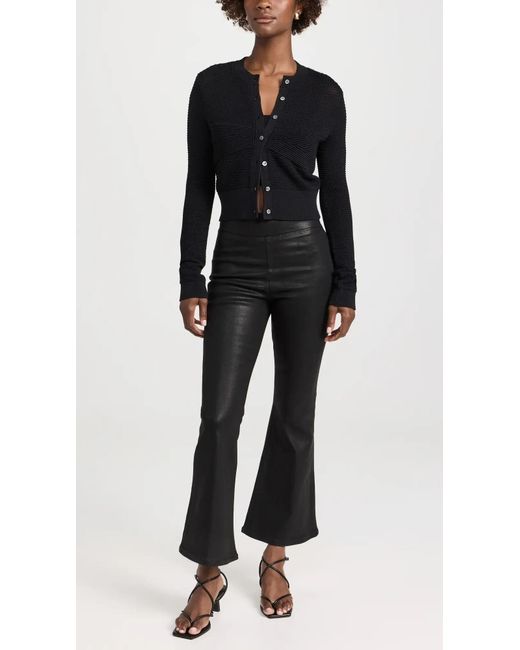 FRAME Black Micro Stretch Casual Pants