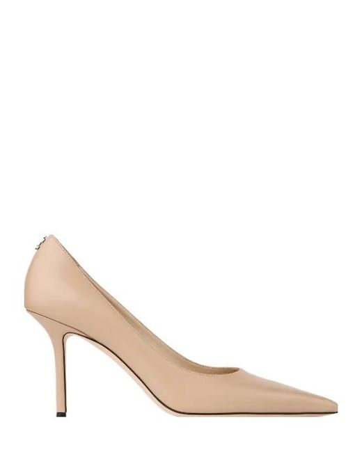 Jimmy Choo Natural Love Pointed-Toe Pumps