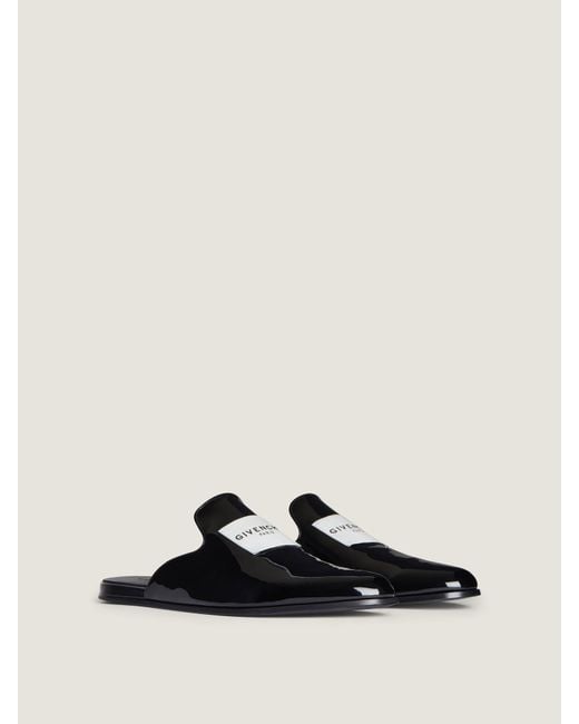Givenchy Black Label Slip-On Flat Mules