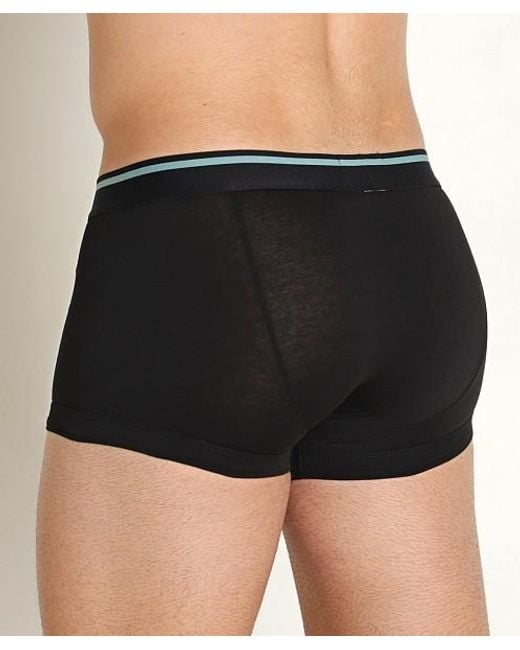 Emporio Armani Blue Elastic Waist Panties for men