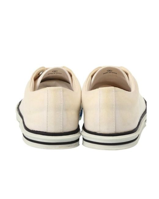 Balenciaga White Logo-Lacing Casual Sneakers