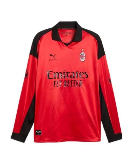 PUMA Red Long Sleeve Limited Edition T-Shirt for men