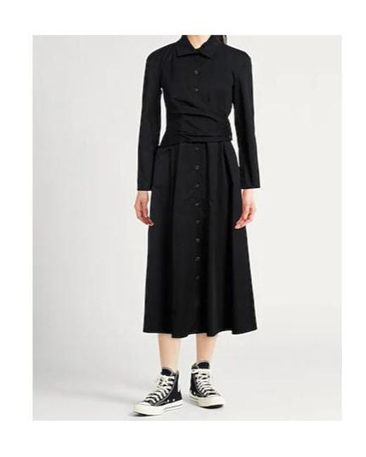 Tory Burch Black Shirt Dresses
