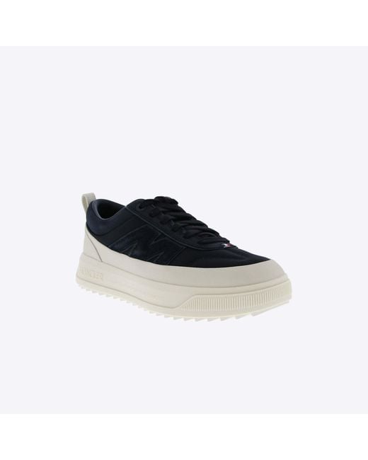Moncler Black Baskets Altive Low-Top Sneakers for men