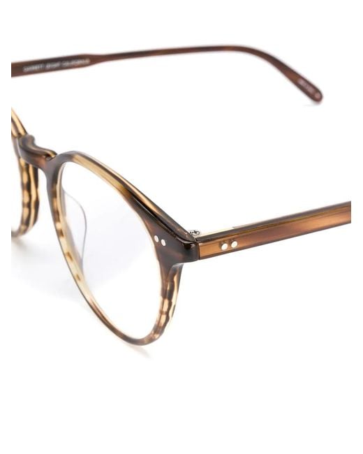 Garrett Leight Metallic Clune Glasses