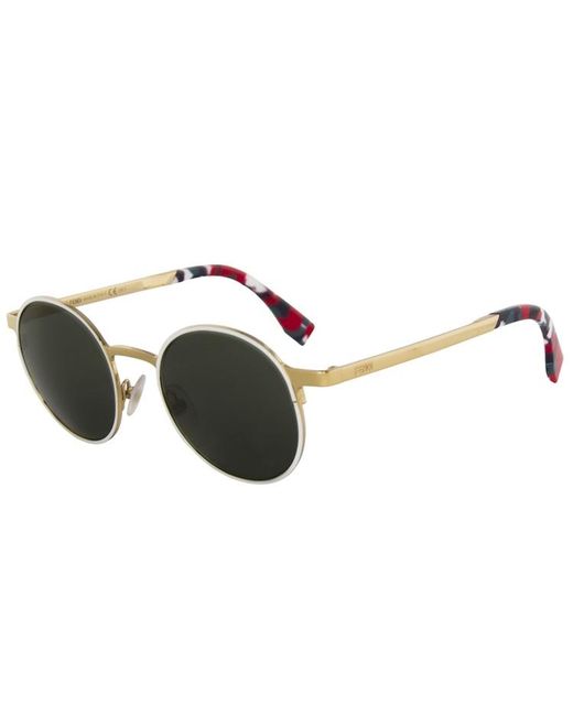 Fendi Black Logo Details Sunglasses