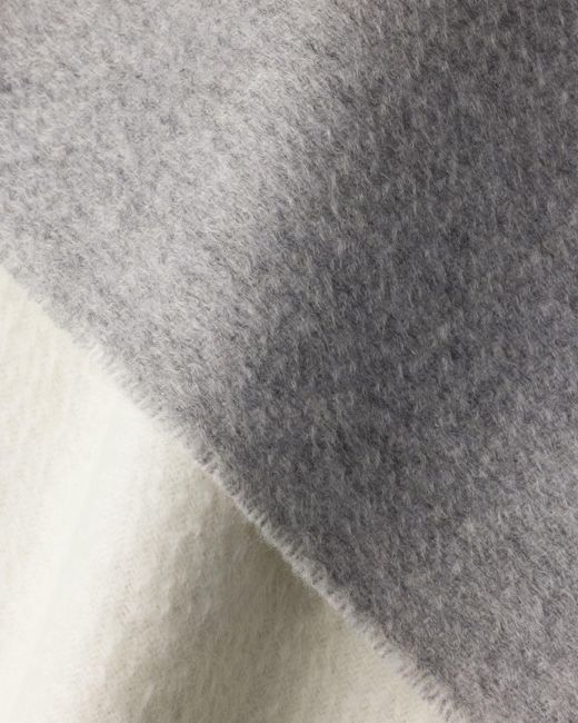 Prada Gray Double Cashmere Stole