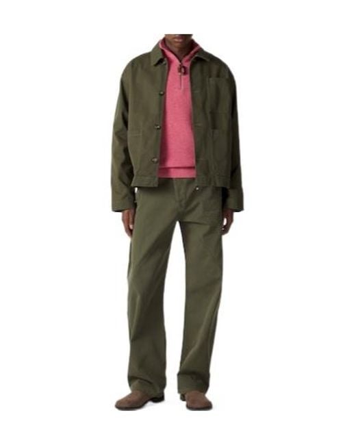 J.W. Anderson Green Front Button Jacket for men