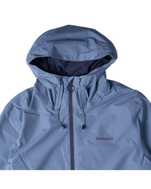 Barbour Blue Long-Sleeved Casual Jacket for men