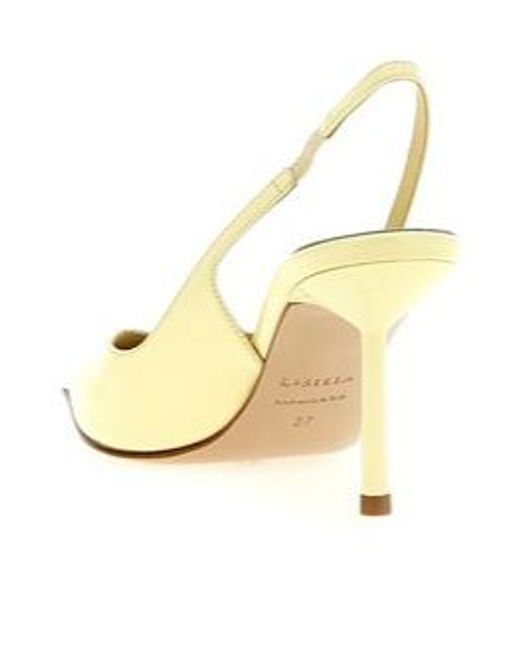 Le Silla Metallic Vivienne Pointed-Toe Slingback Pumps