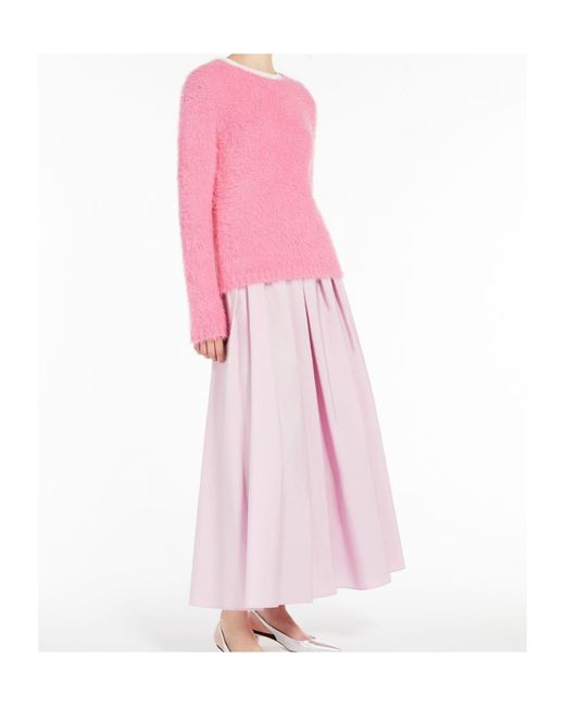 Weekend by Maxmara Pink Arsenio Crewneck Jumper