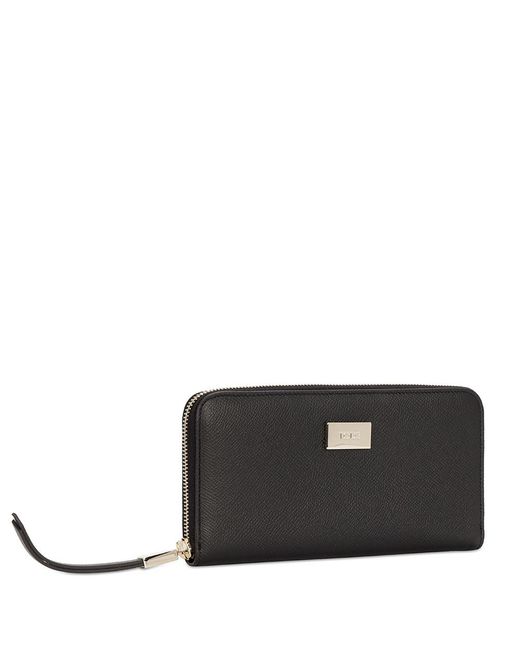 Tod's White Logo Buckle Wallet