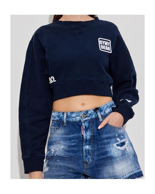 DSquared² Blue Sweatshirts