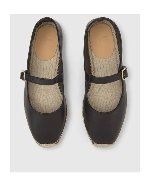Castaner Black Castañer Pepa/250 Espadrilles
