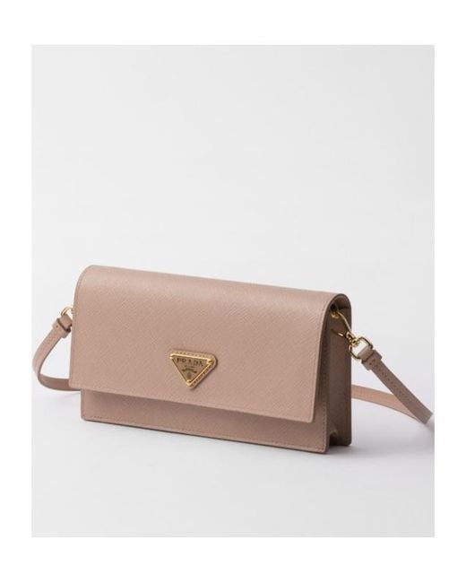 Prada Brown Flap Shoulder Bag