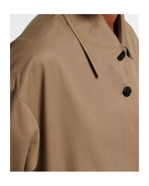 The Row Natural Lolana Single-Breasted Coat