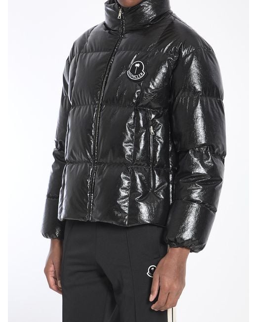 Moncler Black X Palm Angels Down Jacket for men