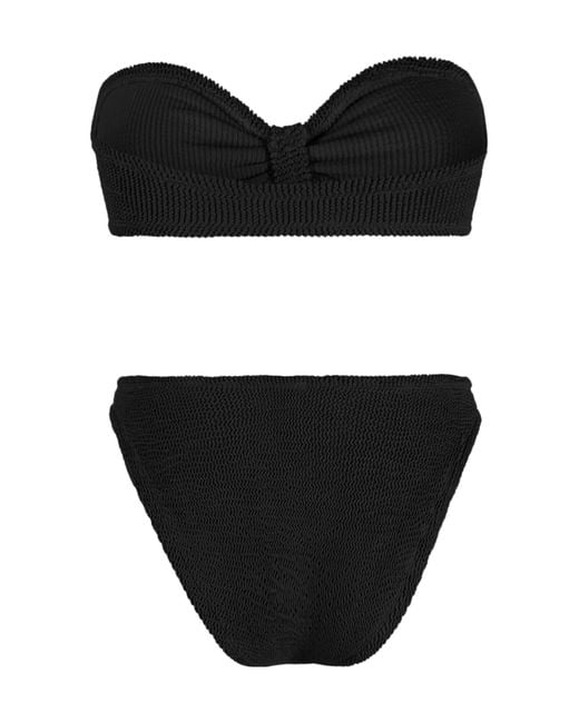 Hunza G Black Jean Bikini
