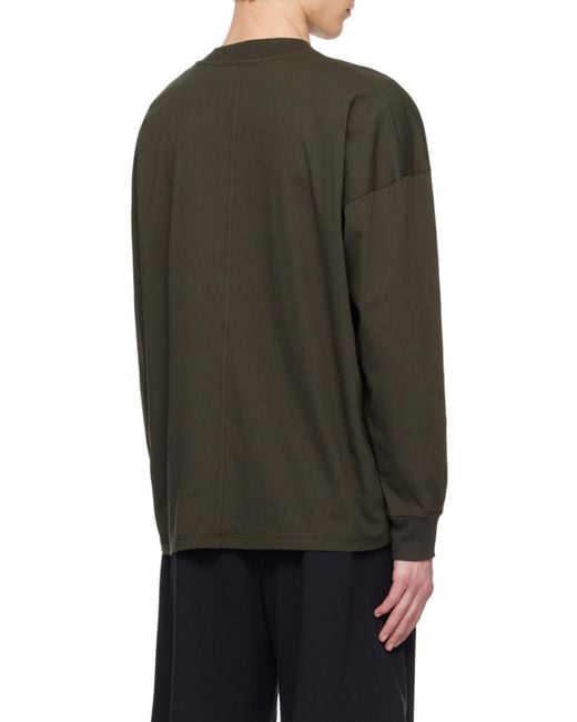 The Row Green Drago Long-Sleeved T-Shirt for men