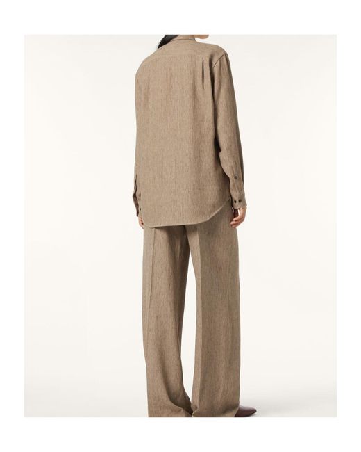 Loro Piana Natural André Long-Sleeved Shirt