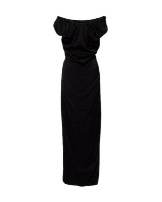Vivienne Westwood Black Draped Dress