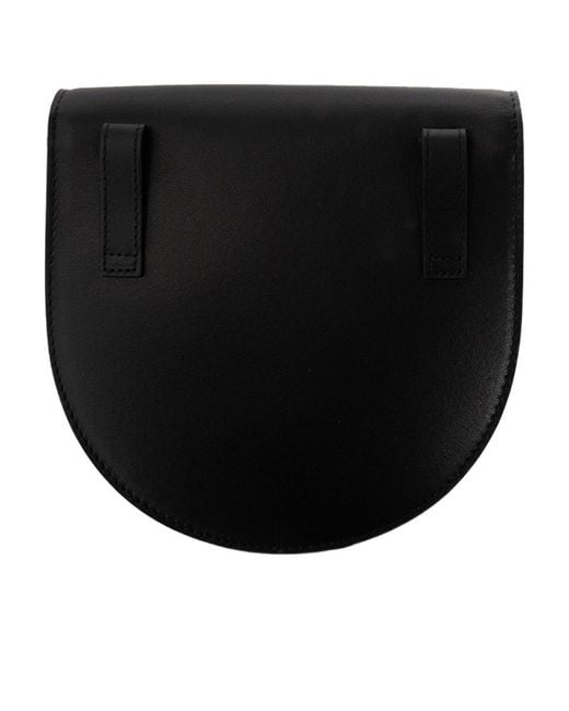 Vivienne Westwood Black Orb-Detail Shoulder Bag