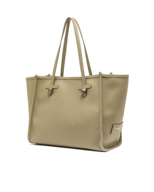 Gianni Chiarini Natural Marcella Knot-Detail Tote Bag