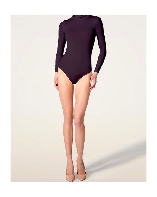 Wolford Purple Colorado Bodysuit