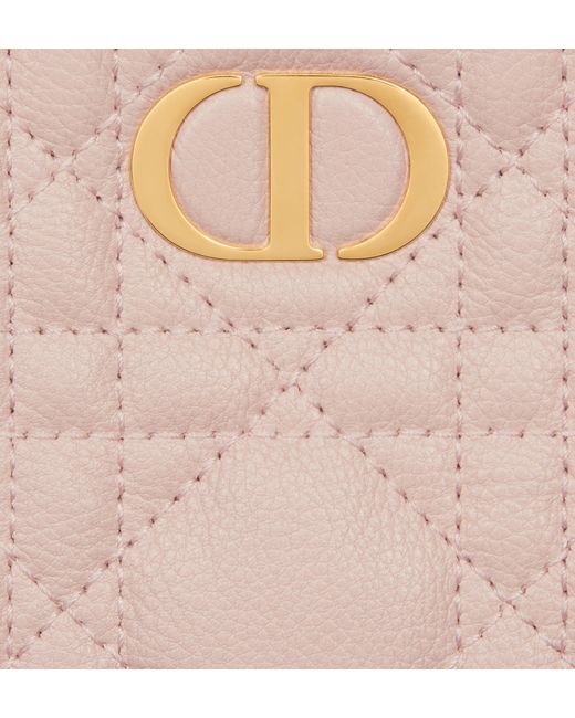 Dior Pink Zipper Wallet