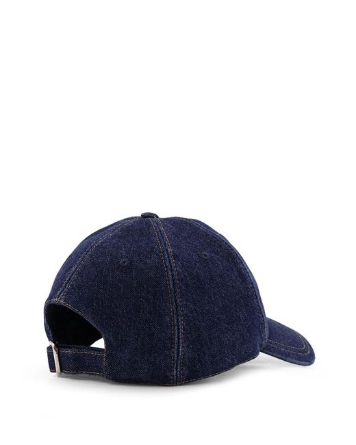 Givenchy Blue Embroidered Cap for men