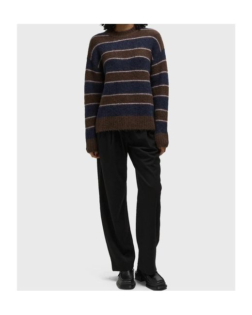Samsøe & Samsøe Blue Striped Sweater